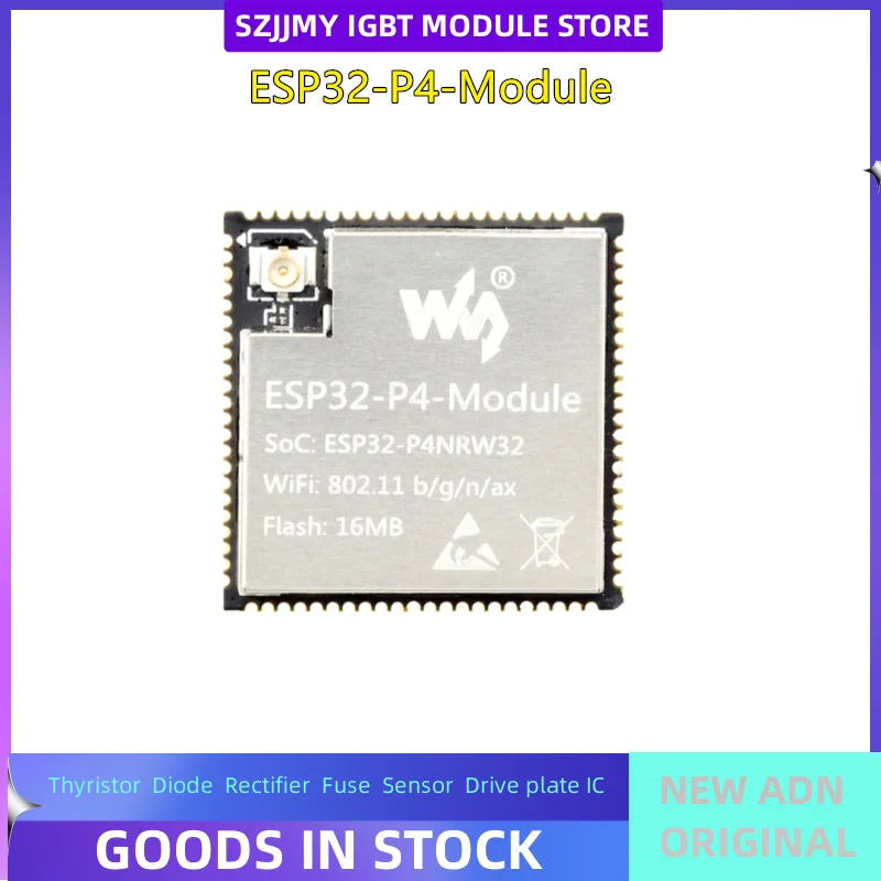 

Плата разработки модуля ESP32-P4 объединяет чип ESP32-C6 для интеллектуальных применения WiFi/Bluetooth НОВЫЙ ОРИГИНАЛ НА СКЛАДЕ