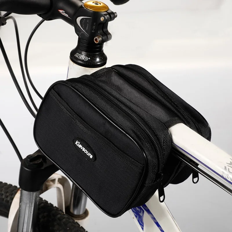 

Waterproof Universal Bicycle Top Tube Bag Waterproof Bike Frame Bag Mountain Road Bike Cycling Front Beam Saddle Storage Bag