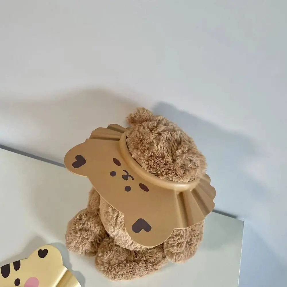 

Adjustable Children Protect Head Cover Bear Animal Squirrel Hair Wash Hat Shampoo Cap Baby Shower Cap Kids Bathing Shower Hat