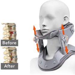 Neck Traction Device Inflatable Cervical Collar Correction Neck Retractor Cervical Collar Stretcher Spine Pain Relif Device