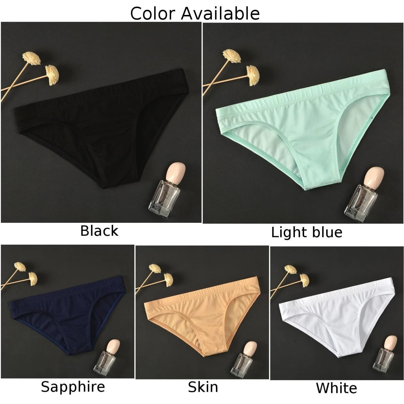Mens Cotton Bikini Briefs - Low Rise Underwear - usage example