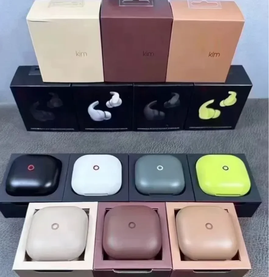 Beats- Studio TWS Fit Earbuds Bluetooth 5.0 Wireless Earphones Headphone In-Ear Kim Pro In-Ear Noise Cancellation