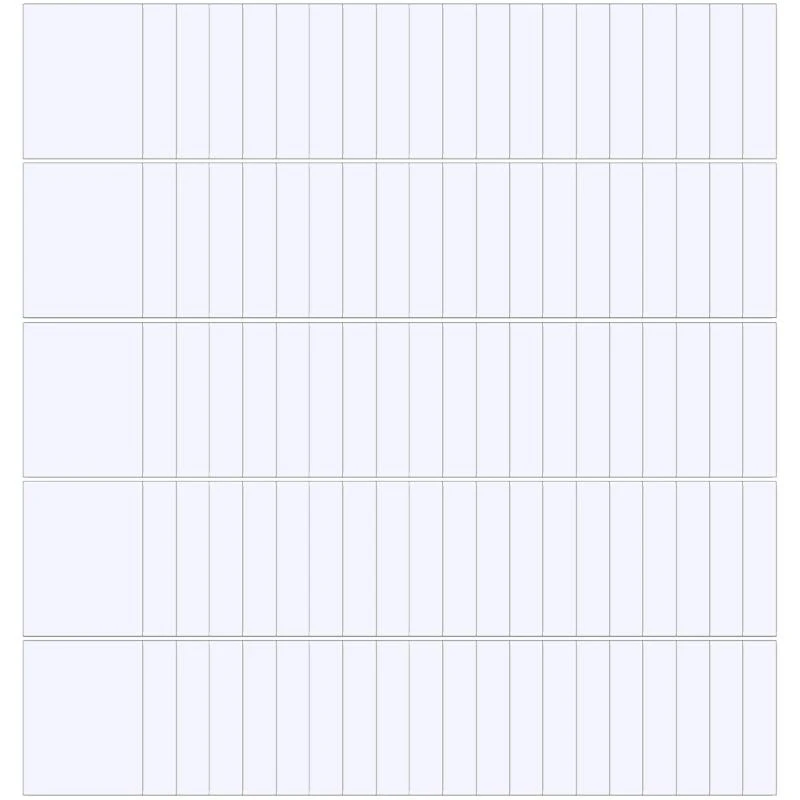 100 ورقة تلصق ورقة قابلة للطباعة تجف بسرعة شارات لطابعة نفط الحبر K1KF