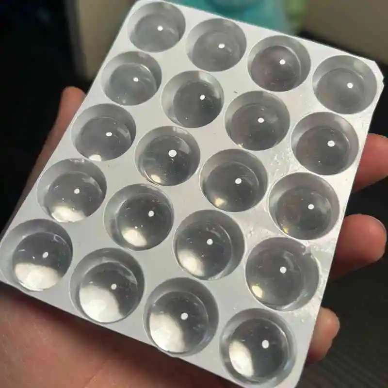 10-33Pcs Dia 13.5/15.5/18/22mm Solid Color Glass Balls Crystal Ball Transparent Decoration Fish Tank Balls DIY Game Art Pieces