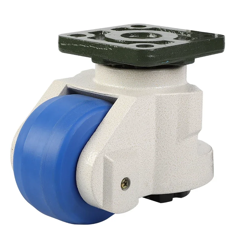 GD-100F GD-100S Universal Wheel Industrial Horizontal Adjustment casters 1650LBS/1pcs Heavy Nylon Wheel Fuma Caster Wheels