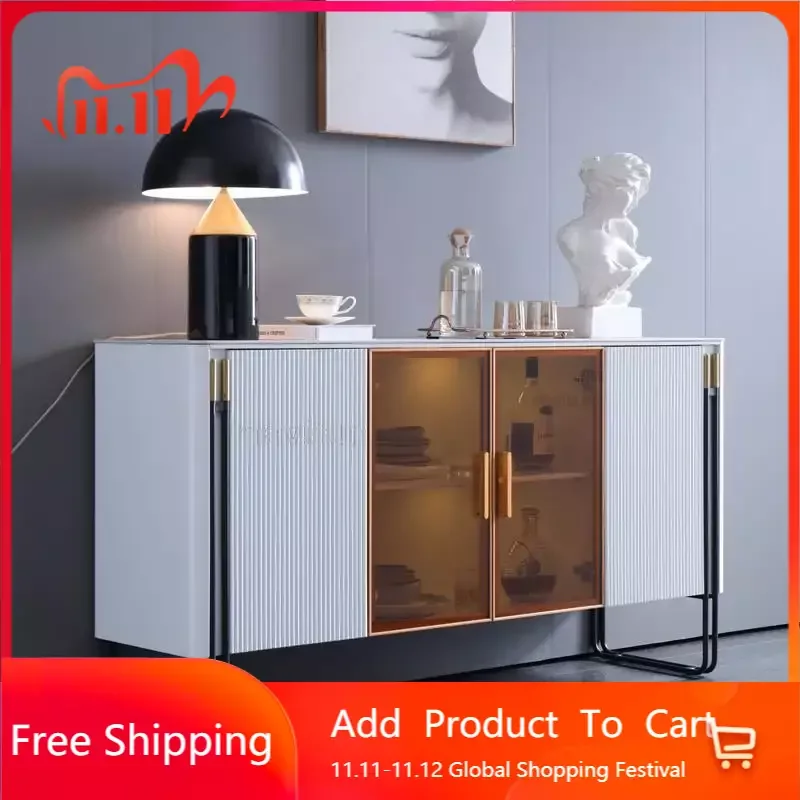 

Dining Room Sideboard Cabinet Kitchen Light Luxury Storage Cabinet Kitchen Cabinets Modern Armario De Cocina Outdoor Furnitures