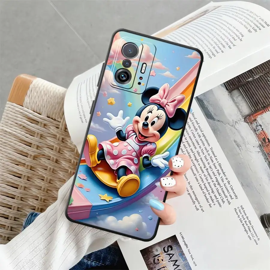 Disney Ctue Minnie Case for Xiaomi Mi 9 9T CC9Pro 13 10T 11T 14 Pro 10 11 13 Lite Soft Back Phone Cover