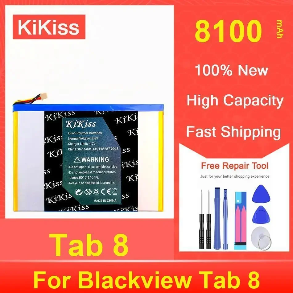 

Kikiss Battery 8100Mah Tab 8 For Blackview