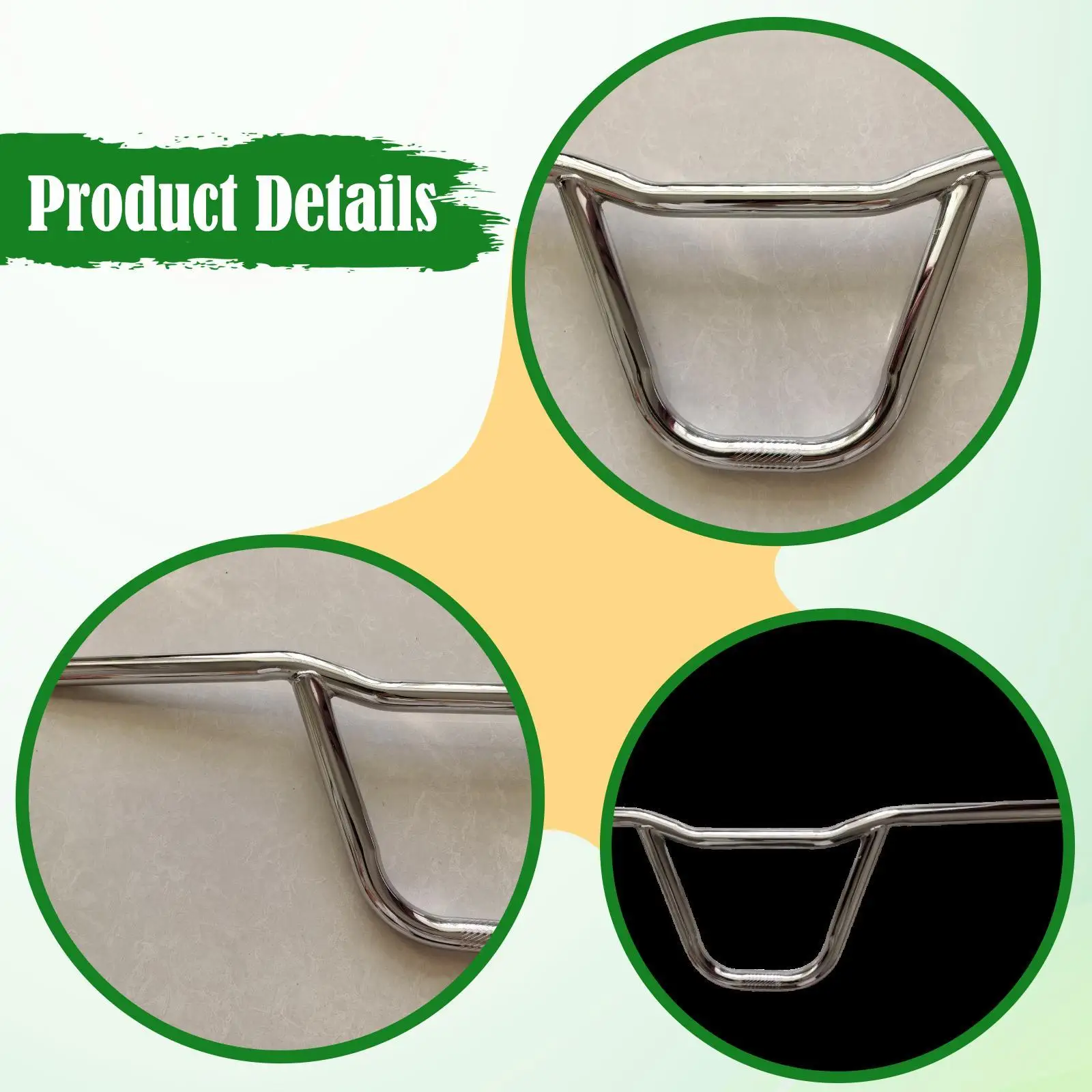 Bicycle Handlebar Comfortable Grip Riser Bar for Biking Maintenance Upgrade