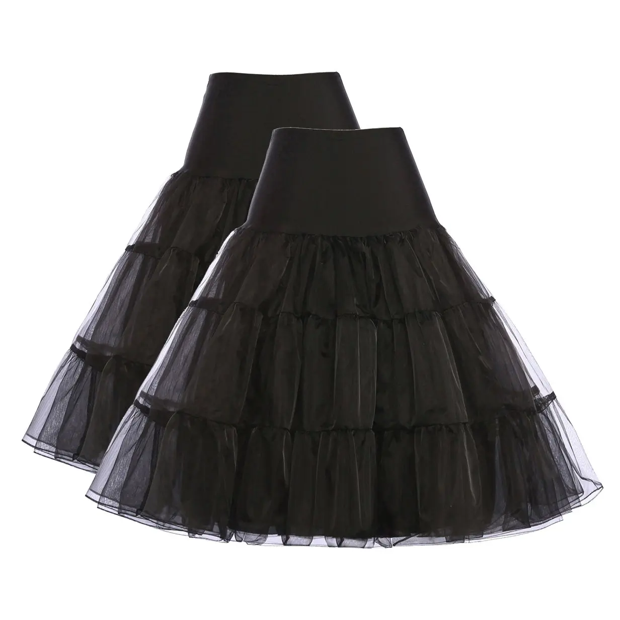 Gonna sottoveste anni '50 Rockabilly Dress Crinoline Tutu sottogonne per donna 2025