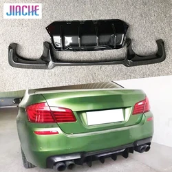 ABS Rear Bumper Lip Diffuser Spoiler For BMW 5 Series F10 M Sport M5 2011-2016 Car Styling High Quality Rear Bumper Lip Chin