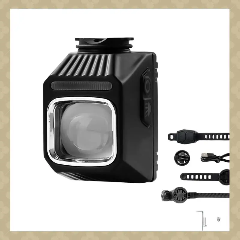 

Передний фонарь для велосипеда ABST, 1200LM, перезаряжаемый фонарик, подвесная фара для велосипеда, беспроводной пульт дистанционного управления, дорожный велосипедный фонарь, черный