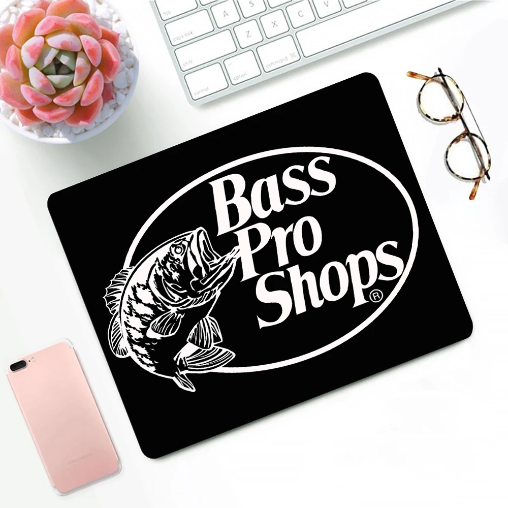 Bass Fishing Gaming Mouse Pad, XS Pequeno Mousepad para PC Gamer, Decoração Desktop, Mouse Mat do escritório, Deskmat Rug, Diversão