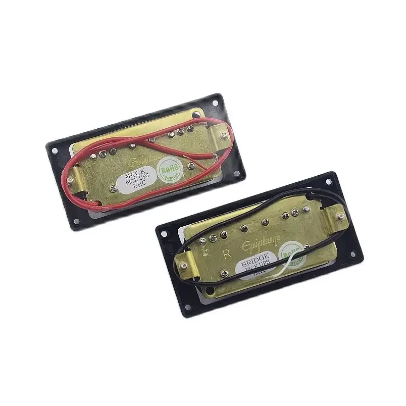 1 Set Originele Echte Elektrische Gitaar Humbucker Pickup (Keramische/Alnico Magneet Bar)