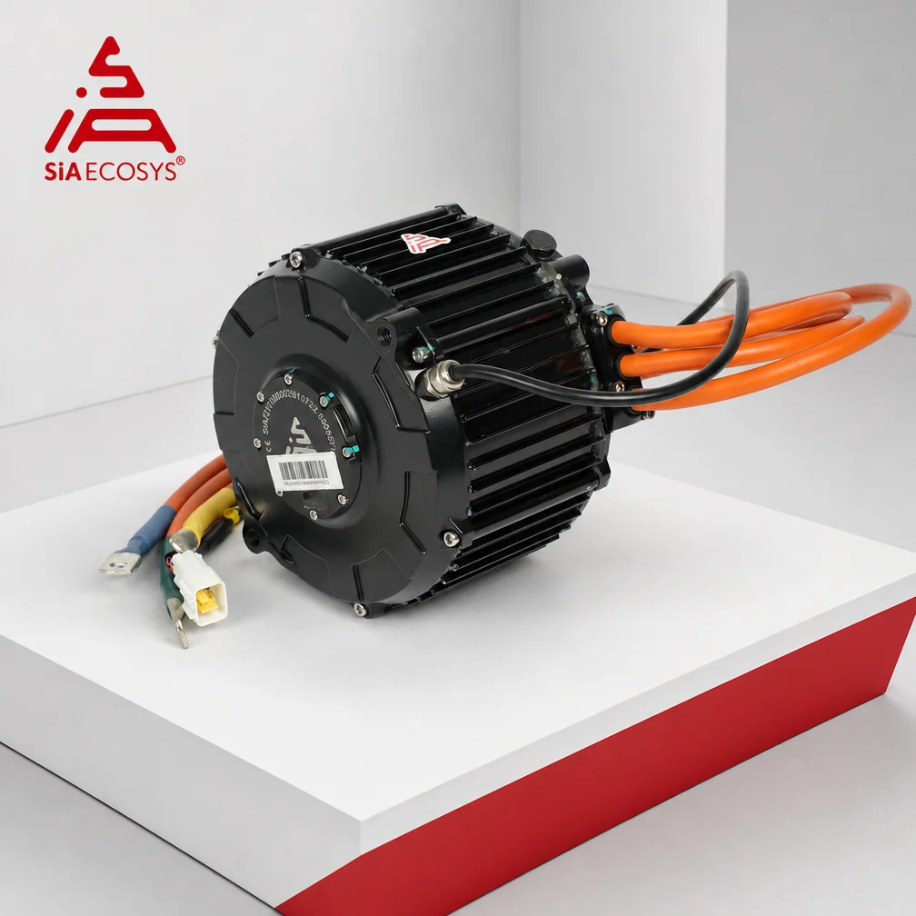 【Big Sale】72V 10KW Electric Motorcycle Motor 73Nm Torque 10000RPM Max Speed QSMOTOR 165 PMSM Air Cooling Hall Encoder IP67