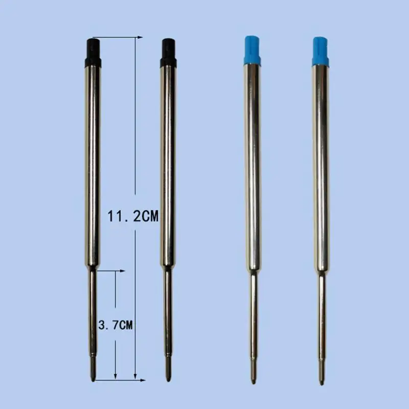 Ballpoint Pen Refills Fit Parker Pens Medium Point Blue Black Non-Toxic Ink for Kids Students Home School Use view 6