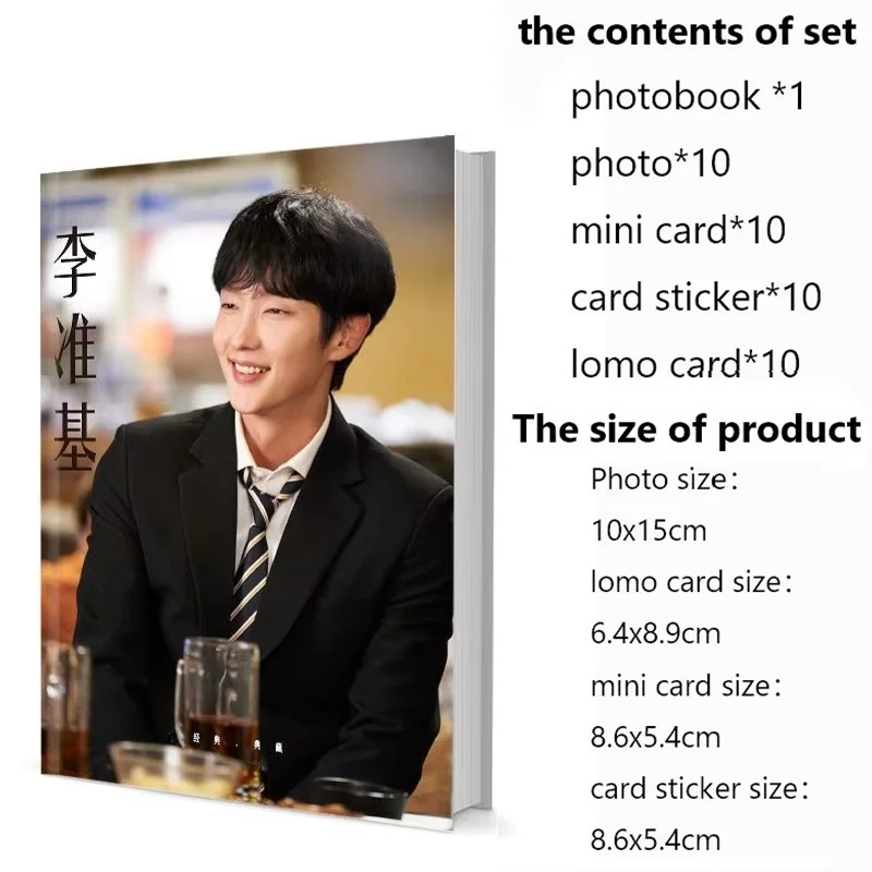 Joon-gi Lee Jun Ki Lee Joon-gi Le Photobook Set Lomo Card Mini