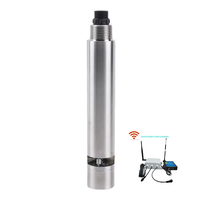 Sensor de Colorímetro Digital Inteligente, Protocolo LORA/LORAWAN RS485, Sensor de Cromaticidad de Calidad del Agua con Autolimpieza