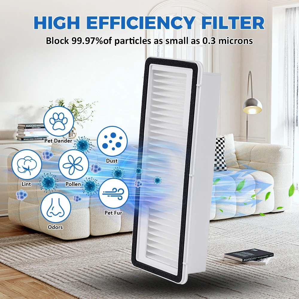 HEPA Filter Spare Parts for Narwal Freo X Ultra/Freo Z10/Freo Pro/Freo X Plus/Freo Z Ultra/J4/J4 Lite/J5 Vacuum Filter Accessory