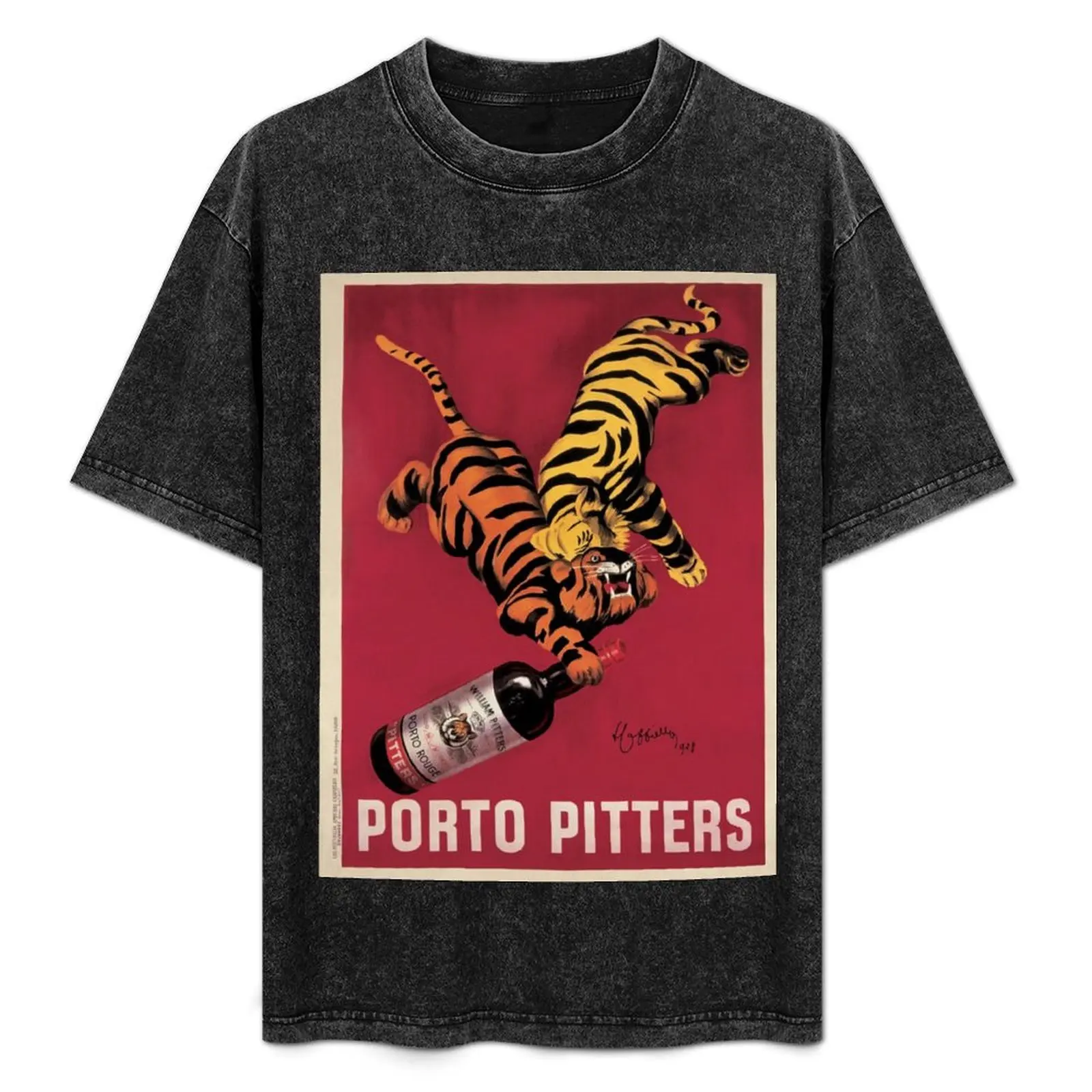 

Vintage William Porto Pitters Alcoholic Peacock Advertisement Lithograph by Leonetto Cappiello T-Shirt