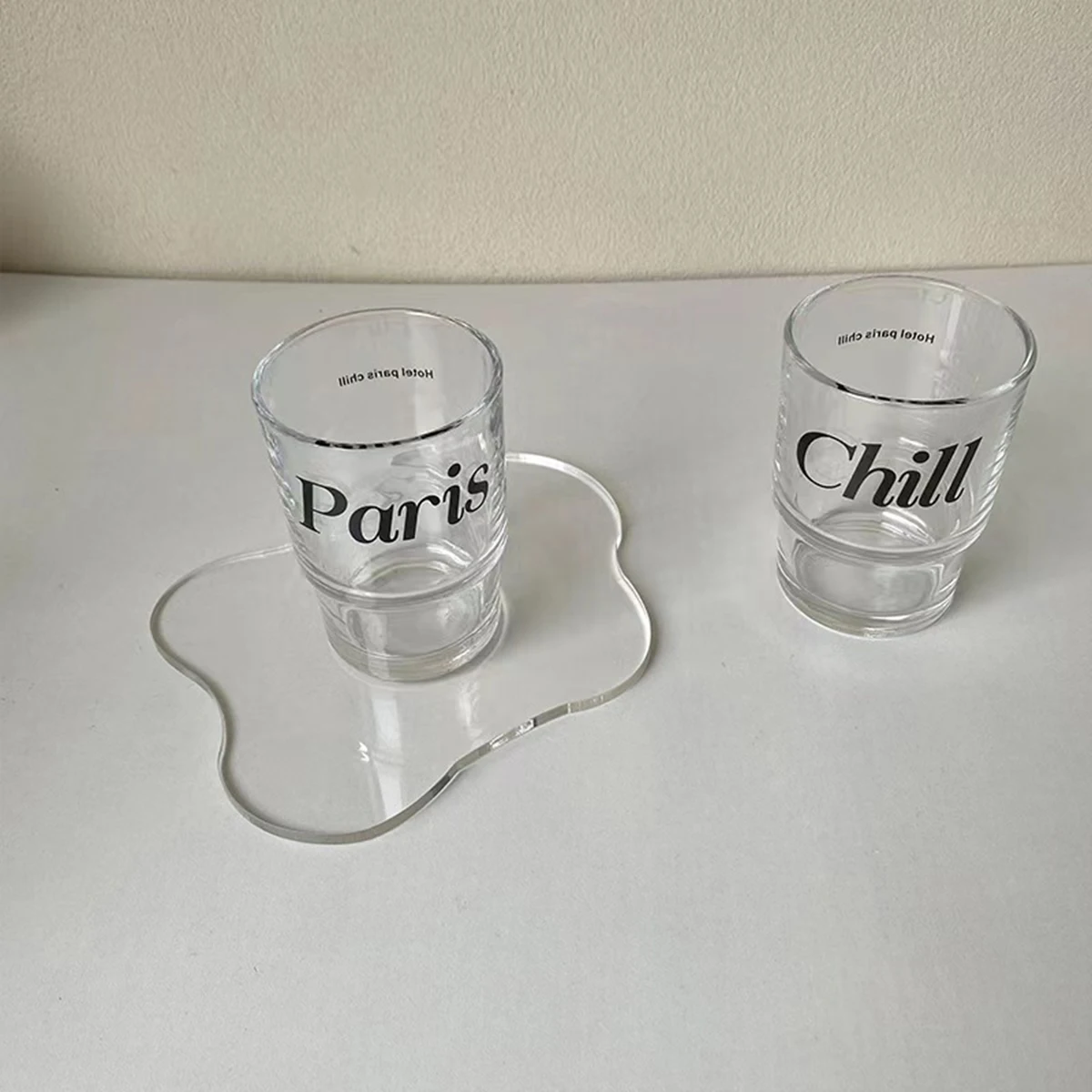 1 قطعة قاعدة أكريليك غير منتظمة قاعدة أكواب مرآة واضحة الشمال Ins بسيطة الجدول حصيرة سطح المكتب ديكور الحلي إطلاق النار المنزل الدعائمеБСВСВСВСВГВСВСВСВГ