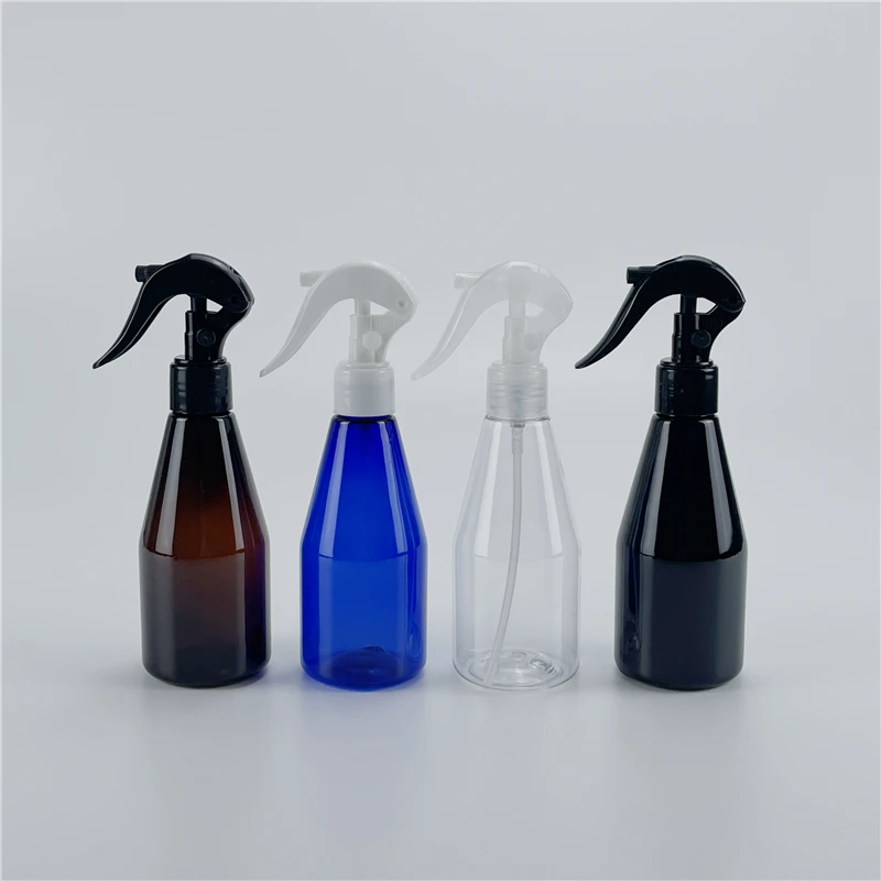 

Multicolor 200ML X 25 Conical Plastic Bottle With Plastic Trigger Spray Pump Perfume Toner Disinfectant Empty Cosmetic Container