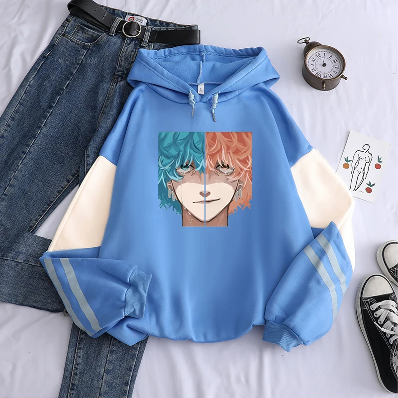 Manga Anime Tokyo Revengers Nahoya Kawata Sweatshirts For Women Harajuku Sad Souya Kawata Print Unisex Winter Oversized Hoodies