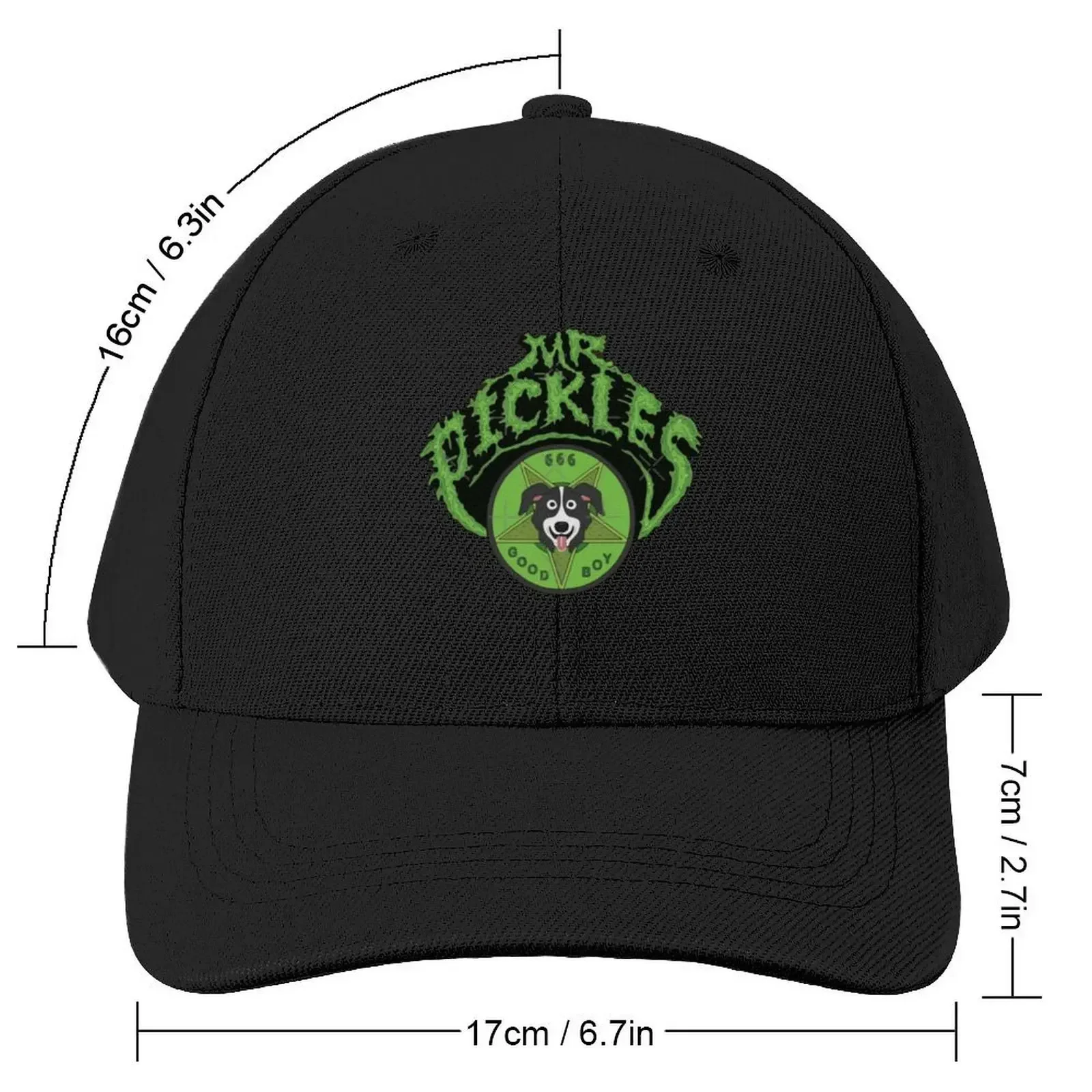 Mr Pickles Tv Green Cool Design Baseball Cap Beach Hat Beach fishing hat Streetwear Golf Wear Men Women's