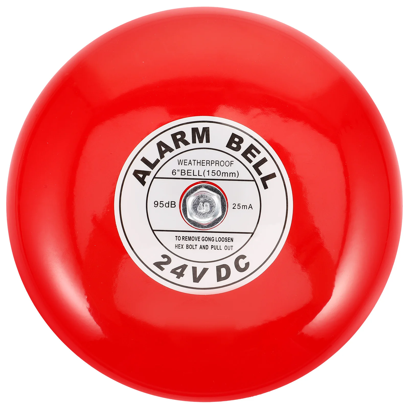 Fire Alarm Electric Bell 24V Loud Ringing For Factory School Home Emergency Multi Purpose Doorbell Station