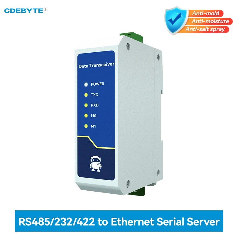 Сервер последовательного порта RS485 к Ethernet CDEBYTE NE2-D11 DC 8-28 В TCP/UDP Modbus MQTT HTTP DNS FOTA Удаленная установка на DIN-рейку Сервер последовательного порта RS485 к Ethernet CDEBYTE NE2-D11 DC 8-28 В TCP/UDP Modbus MQTT HTTP DNS FOTA Удаленная установка на DIN-рейку