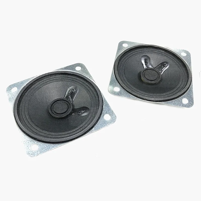 Głośnik kwadratowy 2,25 cala, 8 omów, 3W, 57mm, głośnik pełnozakresowy, krawędź wzmacniacza, głośnik domowy, głośnik DIY, klawisz, rożek, zabawka — zdjęcie produktu 3