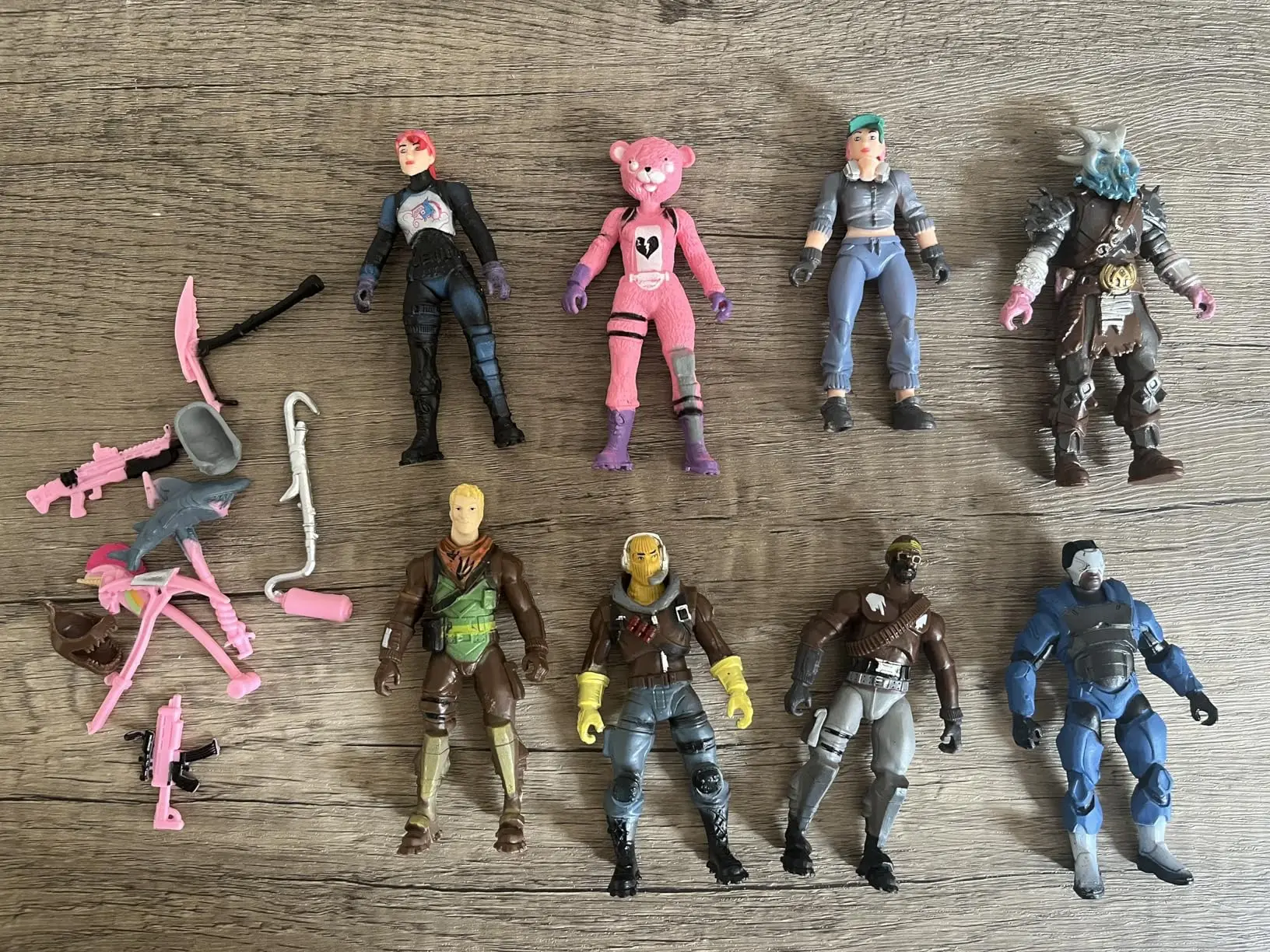 8Pcs/Set 10cm Fortnite Toys Action Figure Model Game Battle Royale Cool Toy Doll Kids Boys Fun Birthday Xmas Gift