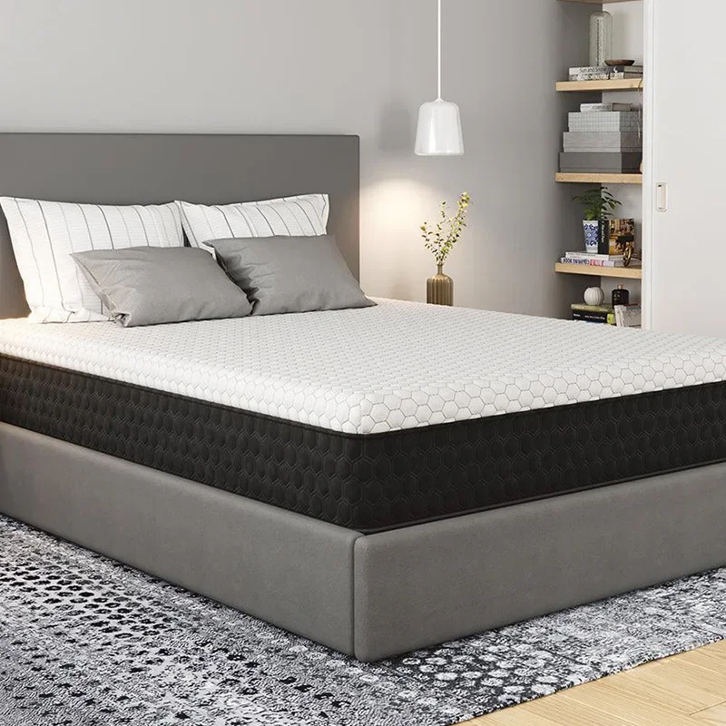 Matelas intelligent à pression zéro pour hôtel, hôtel, famille d'accueil, latex importé, mémoire de coton, éponge de colonne vertébrale