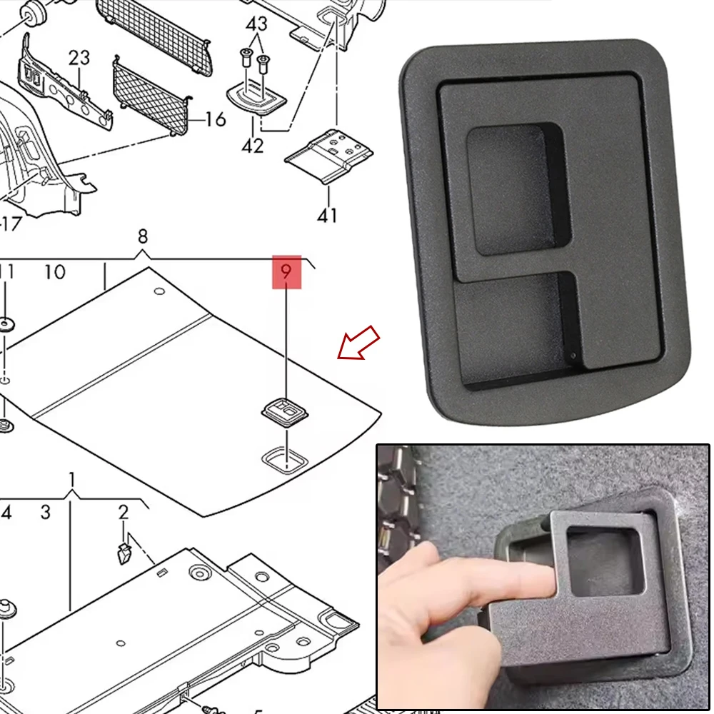 Car Rear Trunk Carp… - image