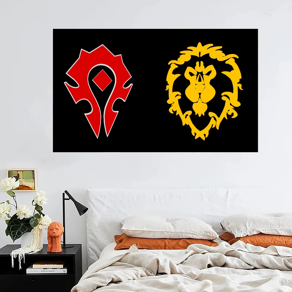 WOW-world of Warcraft Lgbt Flag to Hang Funny Flags and Banners Garage Decoration Outdoor Decorations Room Decor Y2k Wall Garden