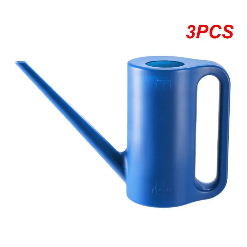 

3PCS Plastic Long Mouth Watering Cans 1.2/1.5L Large Capacity Garden Watering Pot Plants Flower Potted Watering Tools Garden