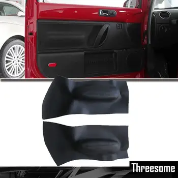 Pro Volkswagen 1998-2010 starý Beetle kryt předkožky dveřní panel úprava interiéru samolepka z mikrovlákna dveřní panel 6 nejlepší prodej Dveřní panely Volkswagenu Beetle - №6
