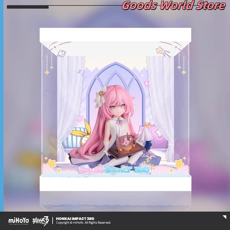 

Оригинальная модель Elysia Bronya, коробка для дисплея с орнаментом Mihoyo Honkai Impact 3, костюм для косплея Elysia, модель игры в стиле аниме, коробка для дисплея