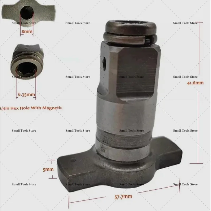 16mm Anvil 1/2 Conversion Electric Impact Wrench Driver Screwdriver Spare Part for Parkside C3 B3 D3 Makita Milwaukee Bit Holder