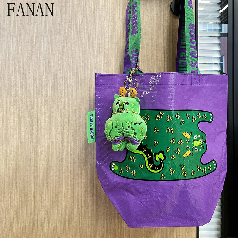 إكسسوارات الحقائب التصميم الأصلي سلسلة المفاتيح قلادة التنين زخرفة المعلقات حقيبة حلوة ولطيفة للفتيات