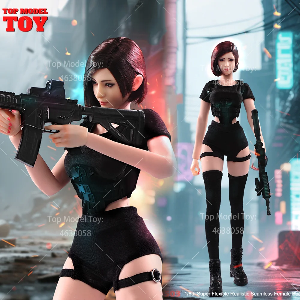 YM501 YM502 YM503 05 06 07 1/6 سوبر مرنة سلس الجسم مع التفاصيل الفسيولوجية 12 ''أنثى الجندي عمل نموذج لجسم #4