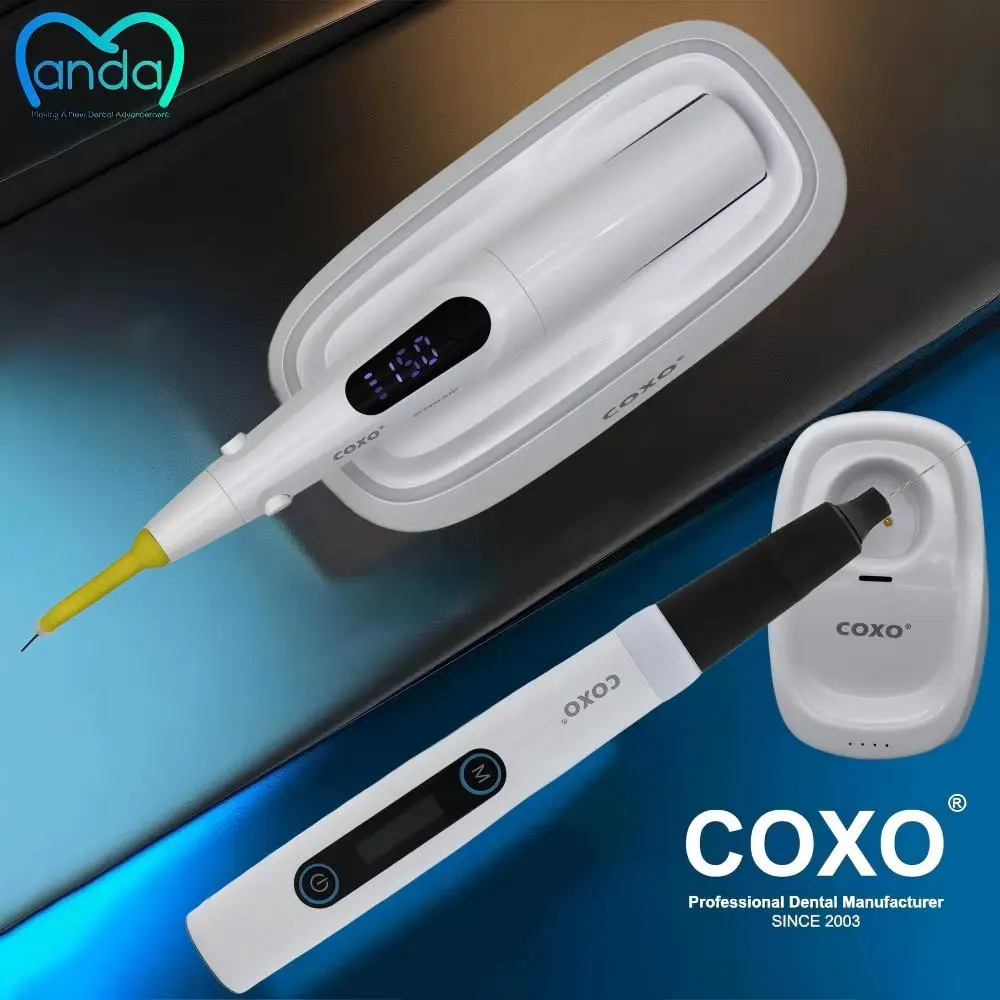 

COXO C-FILL X Endodontic Obturation System – ±1℃ Intelligent Temp Control + 160-200℃ Adjustable, Hot Melt Adhesive Filling