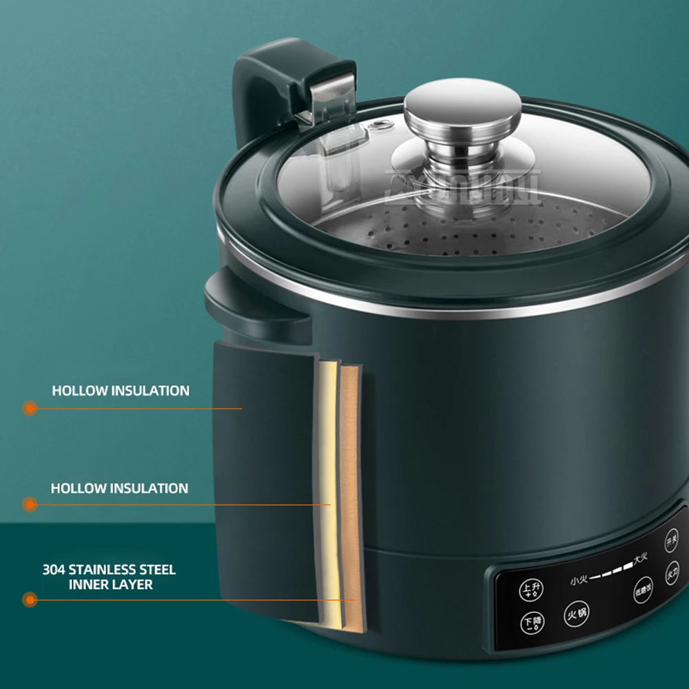 Electric Rice Cooker Automatic lifting Hot Pot Household Intelligent Low Sugar Electric Pan Multi-Purpose Cooking Pot