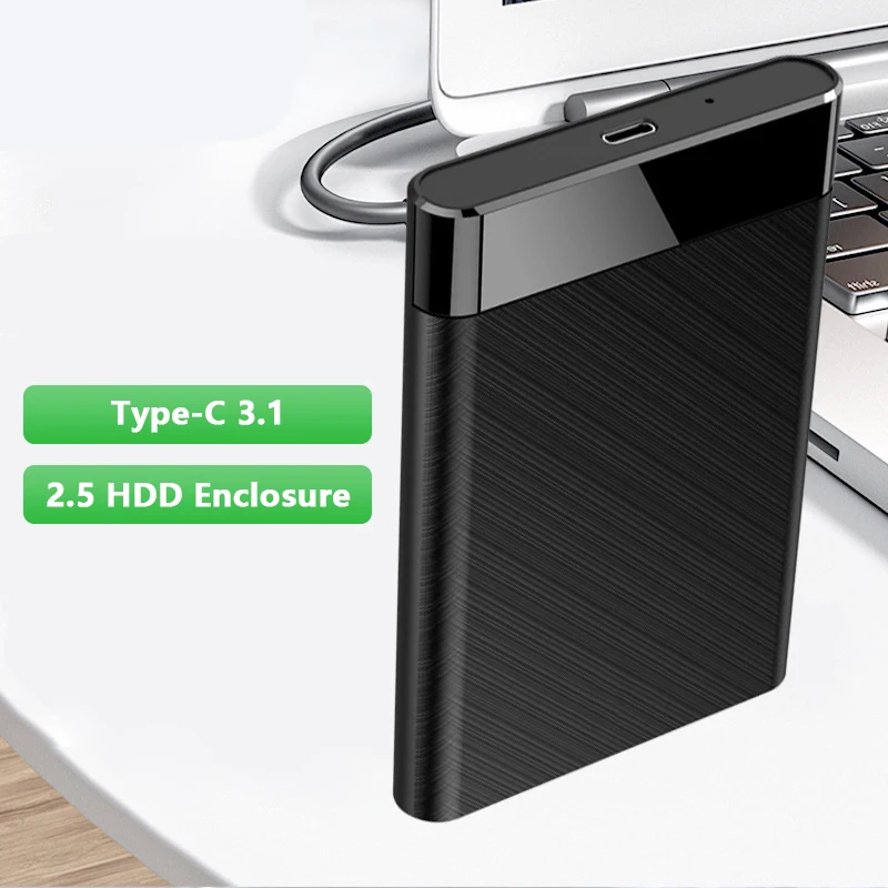 UTHAI – boîtier pour disque dur Mobile USB 2.5 de 3.1 pouces, sans outil, pour ordinateur portable, SSD, Type C 3.1