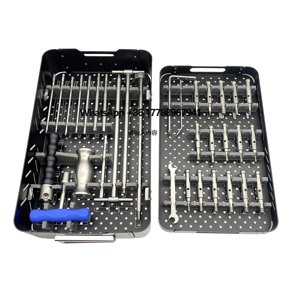 Broken Screw Removal Instrument Set II For Intramedullary Nail Removal  Surgical Instrument Kit