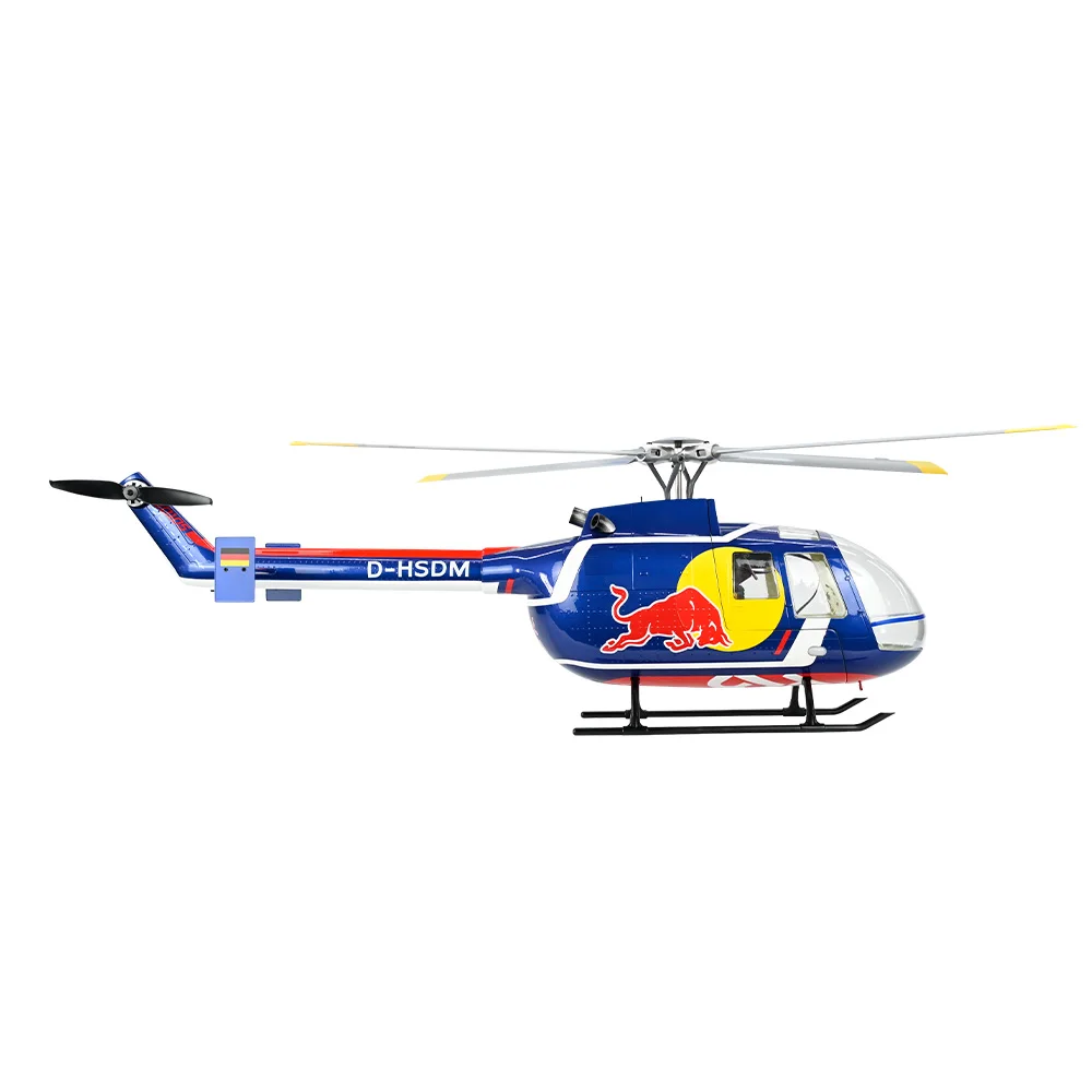 ZYHOBBY RC Helicopter FlyWing BO-105 Red Bull 450L Size RTF with ACE Flight Controller for Adult