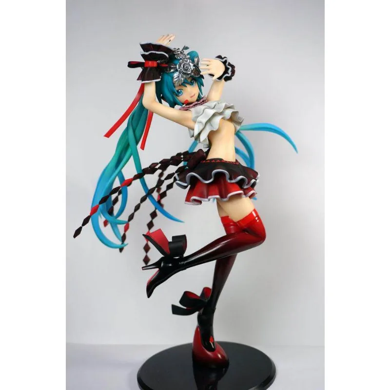 

New Anime GK Hatsune Miku Kawaii Figure Resin DIY Assembly White Model Toys Doll Ornament Gifts