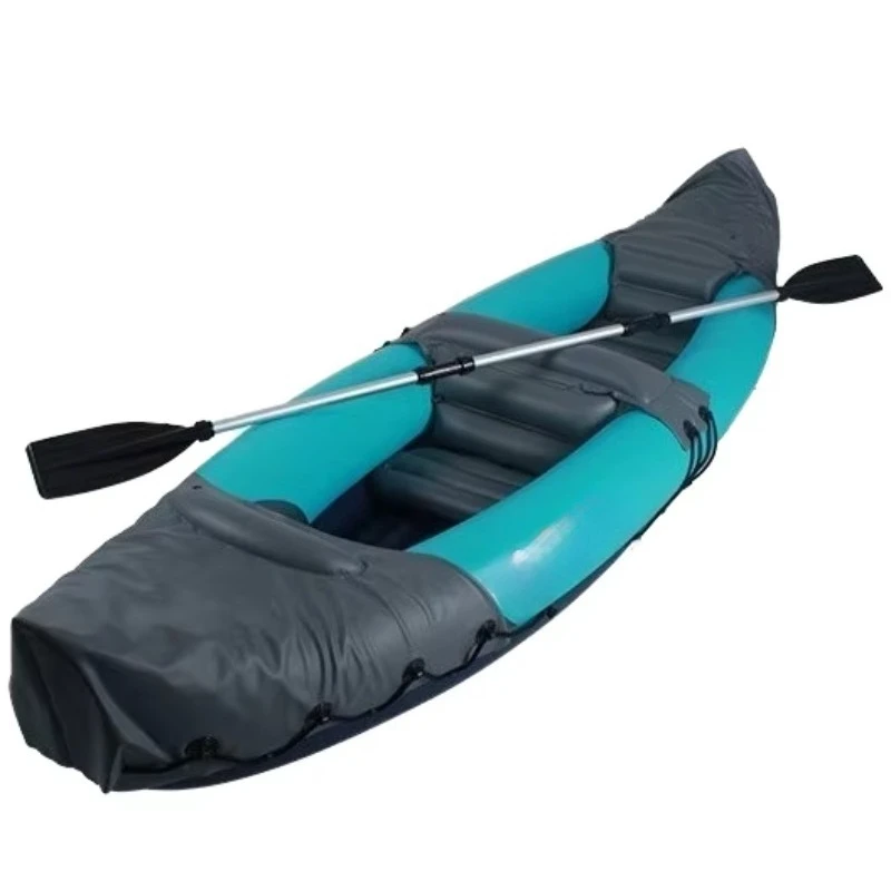 

Best Selling Two-Person Foldable Inflatable Kayak Boat Durable And Portable For Travel Or Waterplay For Explore And Adventure