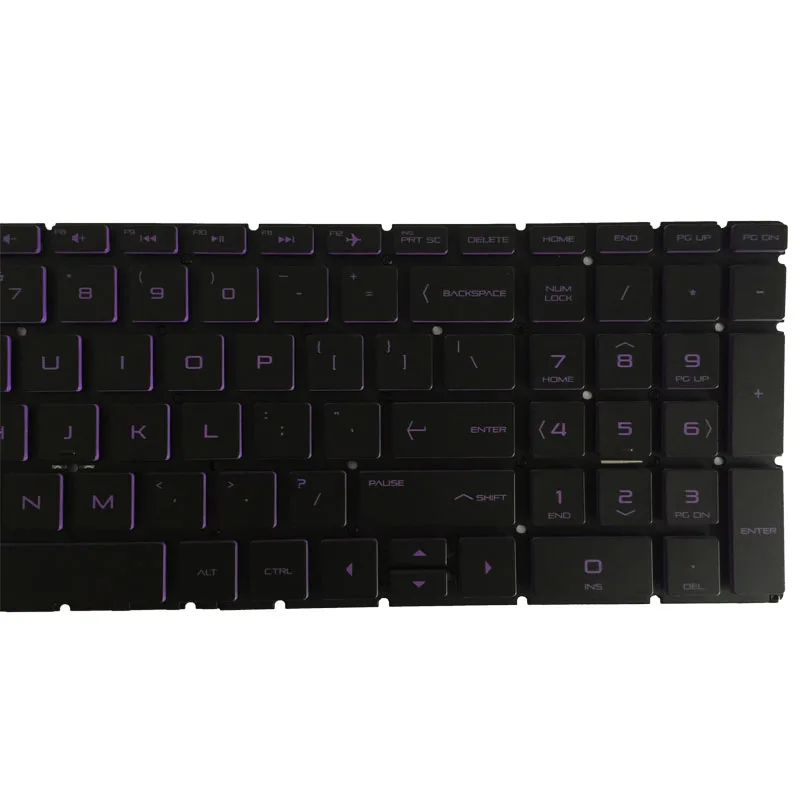 Teclado para portátil HP Pavilion GAMING 15-CX, TPN-C133, 15-DK, 15T-DK, TPN-C141, 15-EC, TPN-Q229, 17-CD, TPN-C142, 16-A, retroiluminado, nuevo, EE. UU.