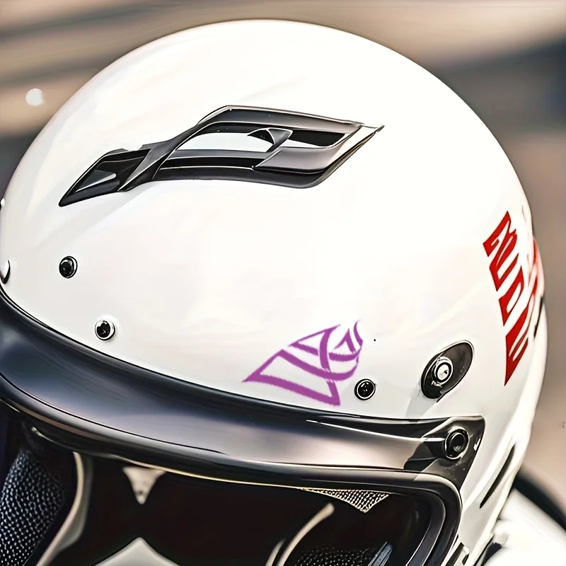 1pc Arabic Calligraphy Totem Waterproof Vinyl Sticker, Durable Decal for Motorcycle Helmet Laptop Phone Case